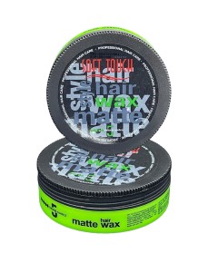 Soft Touch Natural Control Matte 5 Hair Wax