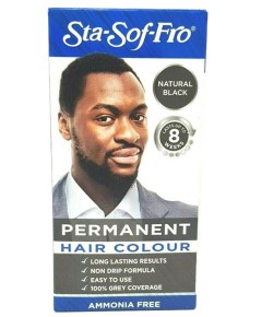 Sta Sof Fro Men Permanent Hair Colour Natural Black 
