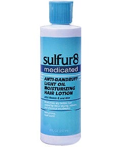 Sulfur 8 Medicated Anti Dandruff Oil Moisturizing Hair Lotion