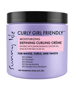 Curly Girl Friendly Curl Moisturizing Defining Curling Creme