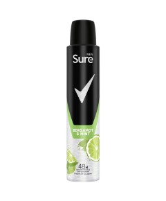 Sure Men Bergamot And Mint 48H Anti Perspirant