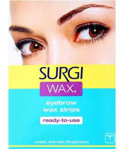 Surgi Wax Eyebrow Wax Strips 