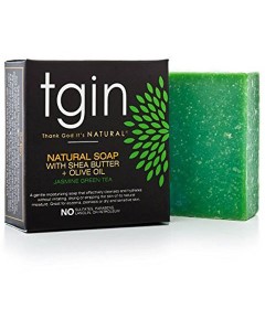 Tgin Natural Soap With Shea Butter Olive Oil And Jasmin Green Tea