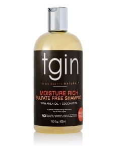 Tgin Moisture Rich Sulfate Free Shampoo