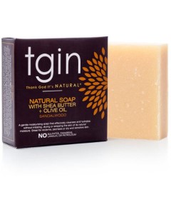 Tgin Natural Soap With Shea Butter Olive Oil And Sandlewood