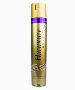 Harmony Gold Extra Firm Hold And Shine Hairspray