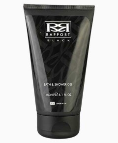 Rapport Black Bath And Shower Gel