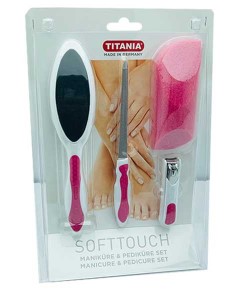 Softtouch Manicure And Pedicure Set