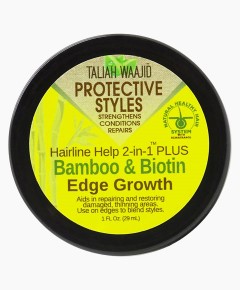 Protective Styles Hairline Help 2In1 Plus Bamboo And Biotin Edge Growth Gel