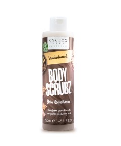 Cyclax 1896 Sandalwood Body Scrubz Skin Exfoliator