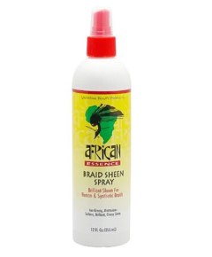 African Essence Braid Sheen Spray