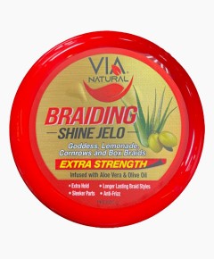 Via Natural Braiding Shine Jelo Extra Strength