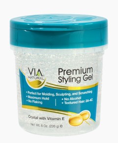 Via Natural Premium Crystal Styling Gel With Vitamin E