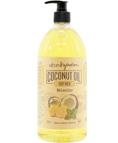 Coconut Oil Body Wash With Lemon Extract