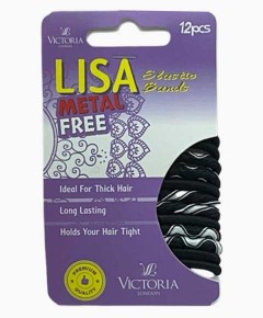 Lisa Metal Free Elastic Hair Bands 2A1