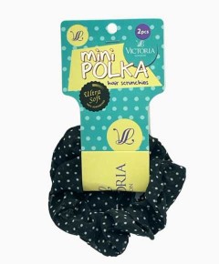 Mini Polka Hair Scrunchies 80A1