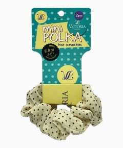 Mini Polka Hair Scrunchies 80A3