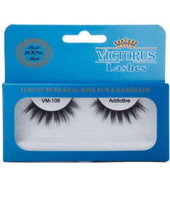 Luxury Pure Real Mink Fur And Handmade VM106 Addictive Lashes