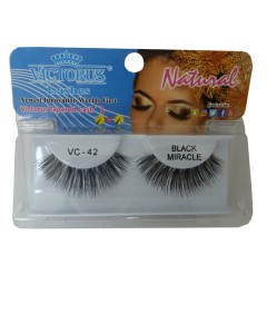 Victorus Natural Tapered Black Miracle Lashes VC 0042