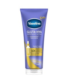 Vaseline Gluta Hya Overnight Radiance Serum Burst Lotion
