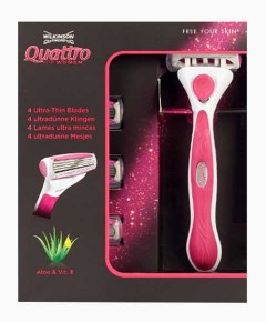 Quattro For Women Bikini Shave Value Pack