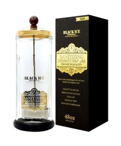 Black Ice Professional Sanitizing Disinfectant Jar