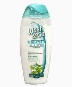 Shower Shampoo Hair And Body Refreshing With Water Mint