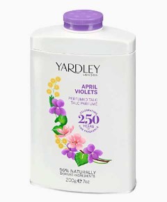 Yardley April Violets Perfumed Talc