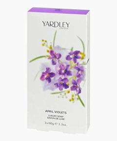 Yardley April Violets Luxury Soap