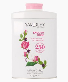 English Rose Perfumed Talc