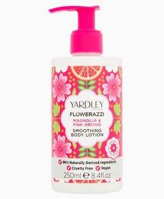Yardley Flowerazzi Magnolia And Pink Orchid Smoothing Body Lotion
