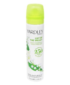 Lily Of The Valley Deodorising Body Fragrance Spray