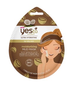 Coconut Moisturizing Mud Mask For Dry Skin