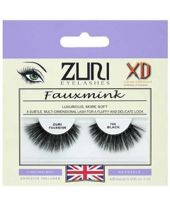 Zuri Fauxmink Eyelashes 799 Black