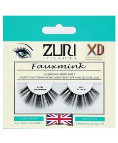Zuri Fauxmink Eyelashes 802 Black