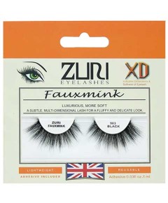 Zuri Fauxmink Eyelashes 903 Black