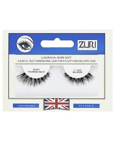 Zuri Human Hair Eyelashes 1 120 Black