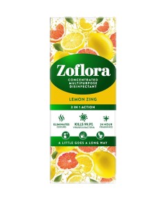 Concentrated 3 In 1 Action Multipurpose Disinfectant Lemon Zing