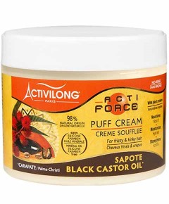 Acti Force Black Castor Oil Puff Cream