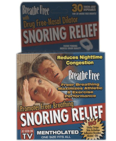 Amirose Breathe Free Snoring Relief Mentholated