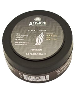 Black Angel For Men Medium Hold Texture Paste