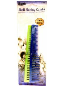 Annie Shell Shining Combs Set 134
