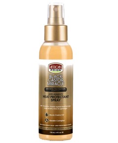 Black Castor Miracle Heat Protectant Spray