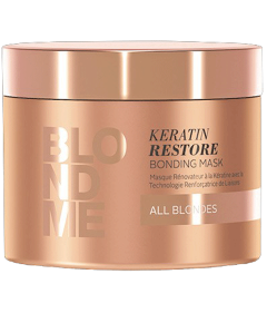 schwarzkopf blondme blondme keratin restore bonding mask blondme hi lighting