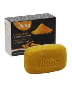 Diana Curcuma Soap To Whiten Face And Body 