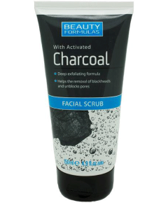 Beauty Formulas With Activated Charcoal Facial Scrub