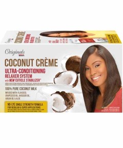 Coconut Creme Ultra Conditioning Relaxer System With New Cuticle Stabilizer 