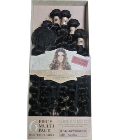 Brazilian Collection Unprocessed Virgin Remy HH Deep Wave 6Pcs