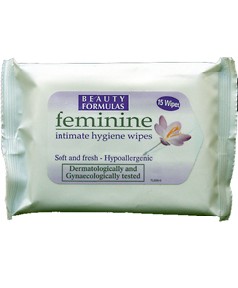 Beauty Formulas Feminine Intimate Hygiene Wipes