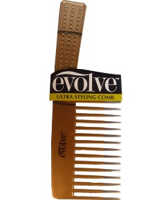 Evolve Ultra Styling Comb Metallic Gold 4155